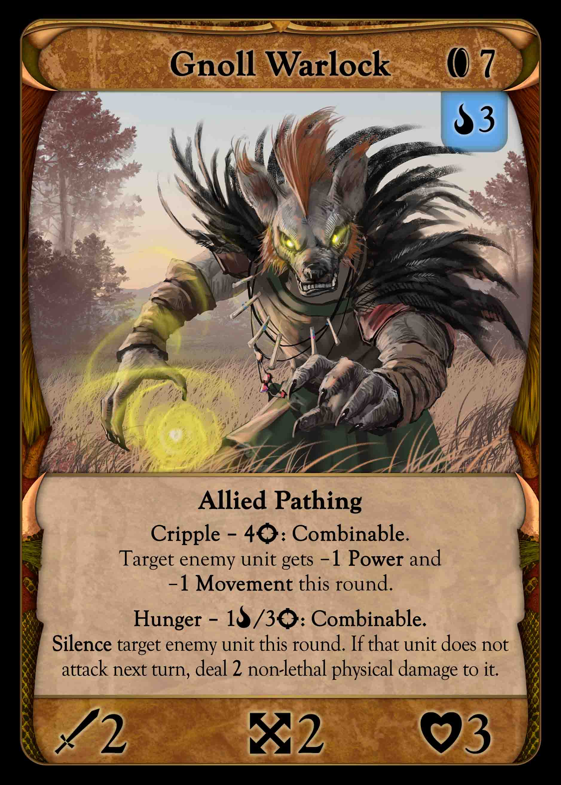 Gnoll Warlock