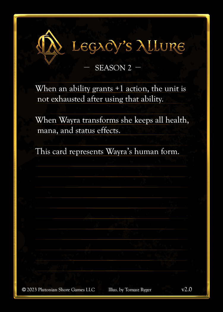 Wayra Human Form Back